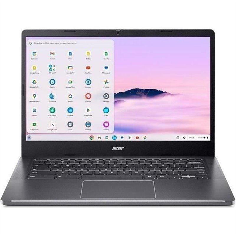 PC Portable Acer - Chromebook Plus CB514-4HT-30AF - Chrome OS - 14 FHD IPS - Intel Core i3-N305 - RAM 8Go - 512Go SSD- Batterie 