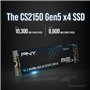 PNY - CS2150 2TB - Disque dur SSD interne - 2 To - M.2