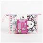 Trousse de Toilette avec Accessoires Hello Kitty Rose 23 x 15 x 8 cm