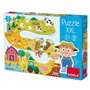 Puzzle Bébé Ferme XXL Goula 53176 (17 pcs)