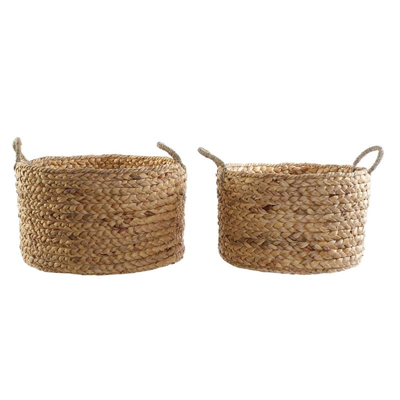 Set de basket DKD Home Decor 51 x 51 x 30 cm Boho