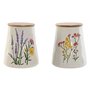 Boîte Home ESPRIT Multicouleur Fleurs Shabby Chic (2 Unités)