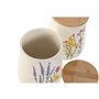 Boîte Home ESPRIT Multicouleur Fleurs Shabby Chic (2 Unités)