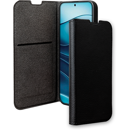 Folio Xiaomi Redmi Note 14 5G Wallet Fonction Stand Noir - Certifié GRS Bigben