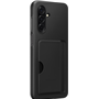 Coque Samsung Galaxy A26 Card Slot Porte-carte intégré Noire Samsung