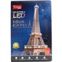 Maquette 3D - APD - Tour Eiffel - Lumineuse LED - 84 pieces - a monter soi-meme