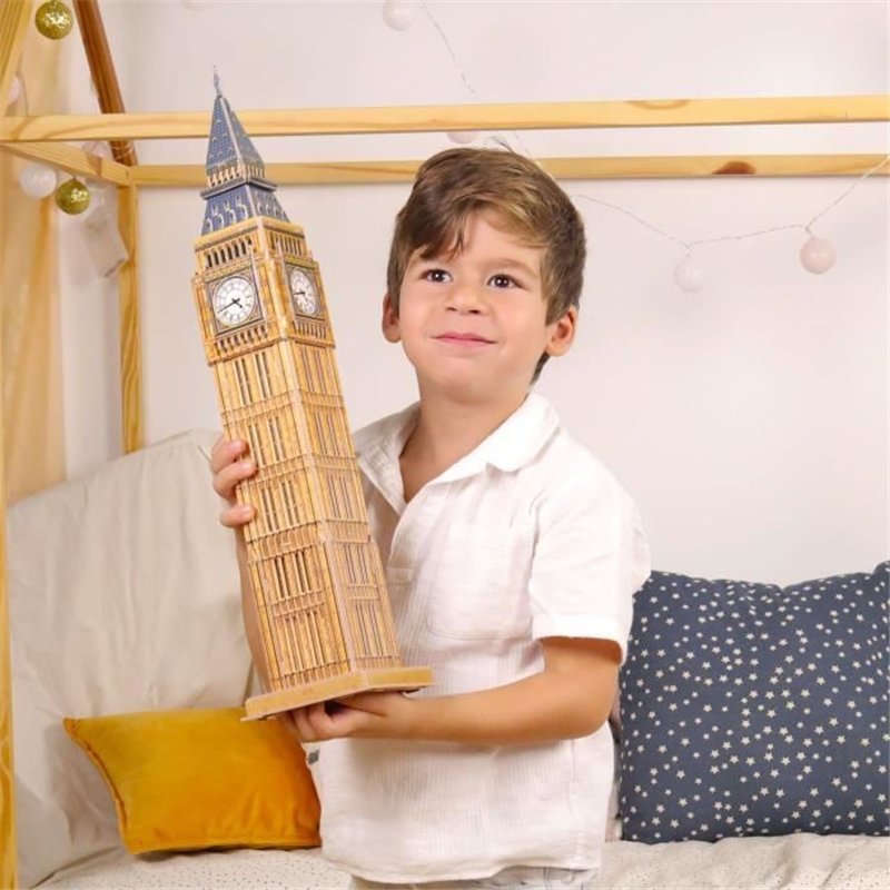 Image secondaire de Puzzle 3D - Big Ben - Jeu de construction - EXPLORA - 44 pieces - Des 5 ans