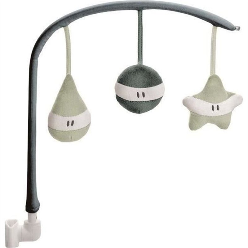 Arche de jeux pour bébé BEABA Transat Up&Down III - Gris - Favorise l'éveil et la motricité