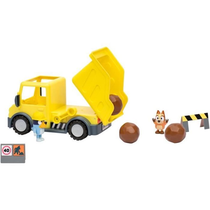 Image secondaire de Camion benne - BLUEY - Bluey et Bingo - Figurines incluses - Accessoires personnalisables