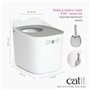 Maison de toilette Bac a litiere pour chat - CATIT - Pixi Box - Entrée par le haut