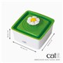 Fontaine a eau pour chat a fleur mini - CATIT - Flower mini - 1,5L - Accessible chatons et chats de petite taille - Vert