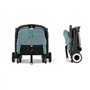 CYBEX - Poussette ultra compacte et confortable - ORFEO - 4 roues - Stormy Blue