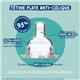 Lot de 3 biberons - DODIE - EB19 - 270 ml - Tétine plate - Vert