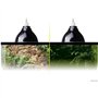 Lampe d'éclairage pour terrarium - EXO TERRA - Glow Light S - Pince avec douille porcelaine - Réflecteur lumineux - Jour/nuit - 