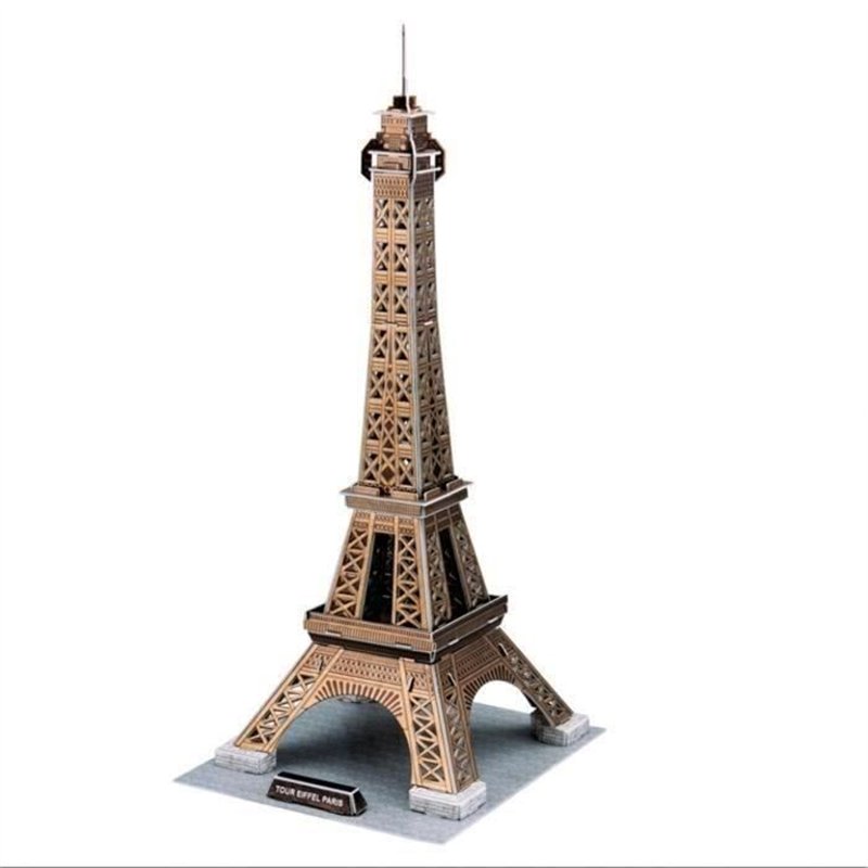 Image secondaire de Puzzle 3D - Tout Eiffel - Jeu de construction - EXPLORA - 39 pièces - Dès 5 ans