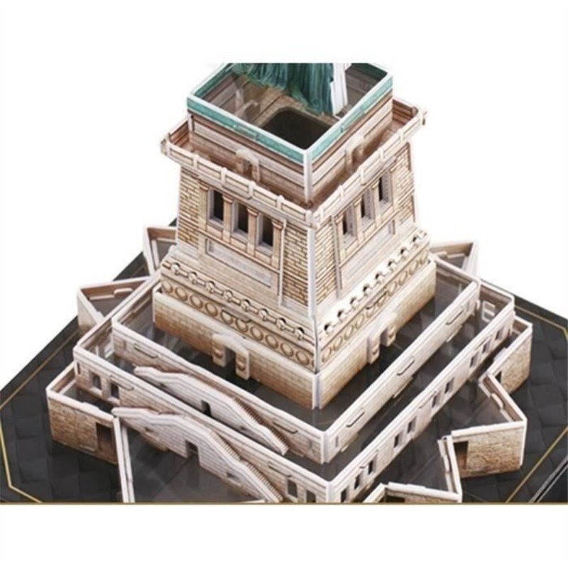 Image secondaire de Puzzle 3D lumineux - Statue De La Liberté - Jeu de construction - EXPLORA - 79 pieces - Des 8 ans