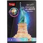 Puzzle 3D lumineux - Statue De La Liberté - Jeu de construction - EXPLORA - 79 pieces - Des 8 ans