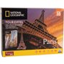 Puzzle 3D - Tour Eiffel - Jeu de construction - EXPLORA - 80 pieces - Des 8 ans
