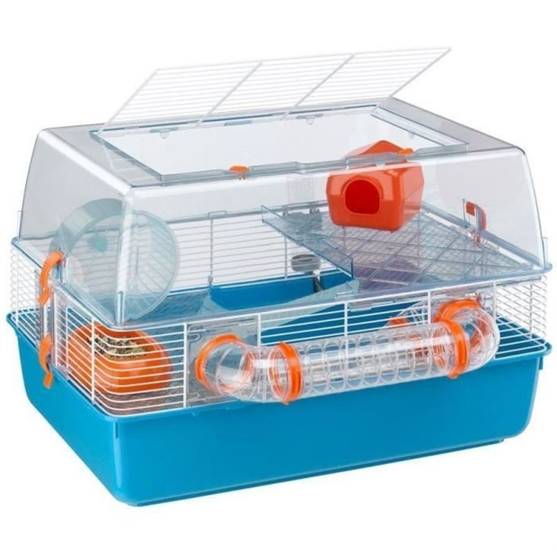 Cage - FERPLAST - DUNA FUN - 55 x 47 x 37,5 cm - Bleu