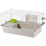 Cage - FERPLASTE - CAVIE 80X1 - 77 x 48 x 42 cm - Gris clair