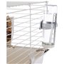 Cage - FERPLASTE - CAVIE 80X1 - 77 x 48 x 42 cm - Gris clair