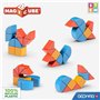 Blocs magnétiques - GEOMAG - Magicube Blocks & Cards - 16 pieces - Éducatif - Plastique recyclé