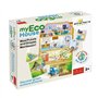 Jeux éducatifs - GEOMAG - My Eco House - Méthode Montessori - Construction maison - Sensibilisation a l'environnement