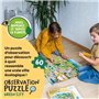 Jeux éducatifs - GEOMAG - Observation Puzzle Green City - Puzzle écologique - Découverte des villes durables - Poster inclus