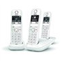 GIGASET Téléphone Fixe AS690 Trio Blanc