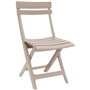 Chaise pliante - GROSFILLEX - MIAMI - Lin