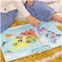 Plateau magnétique des continents - Jeu Éducatif - J.A.D.E - 30 pieces animaux - BOIS FSC - 40x30 cm - Des 3 ans