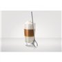 Set de 6 cuilleres a latte JURA Macchiato - Acier inoxydable