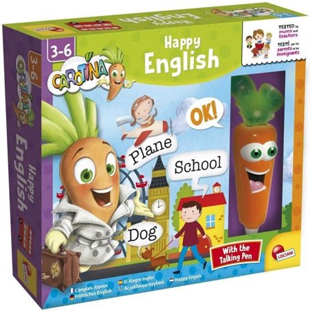 Anglais - Stylo parlant - CAROTINA - Apprentissage de l'anglais, Stylo interactif