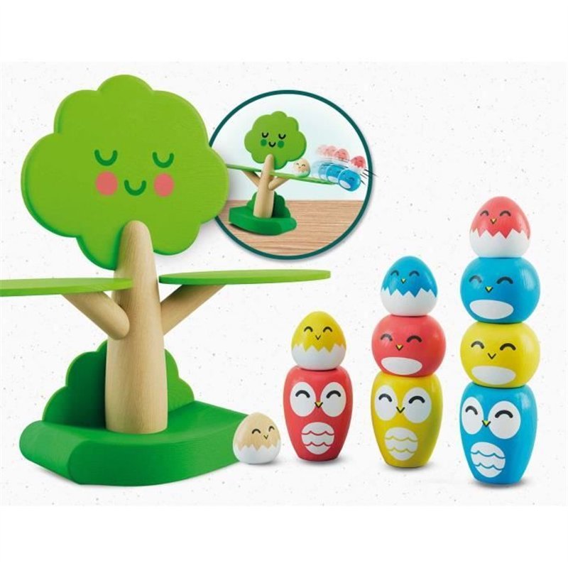 Image secondaire de Tree Balancing - Jeu Montessori- MONTESSORI BOIS - Jeu d'Équilibre, Arbre et Oiseaux