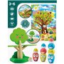 Tree Balancing - Jeu Montessori- MONTESSORI BOIS - Jeu d'Équilibre, Arbre et Oiseaux