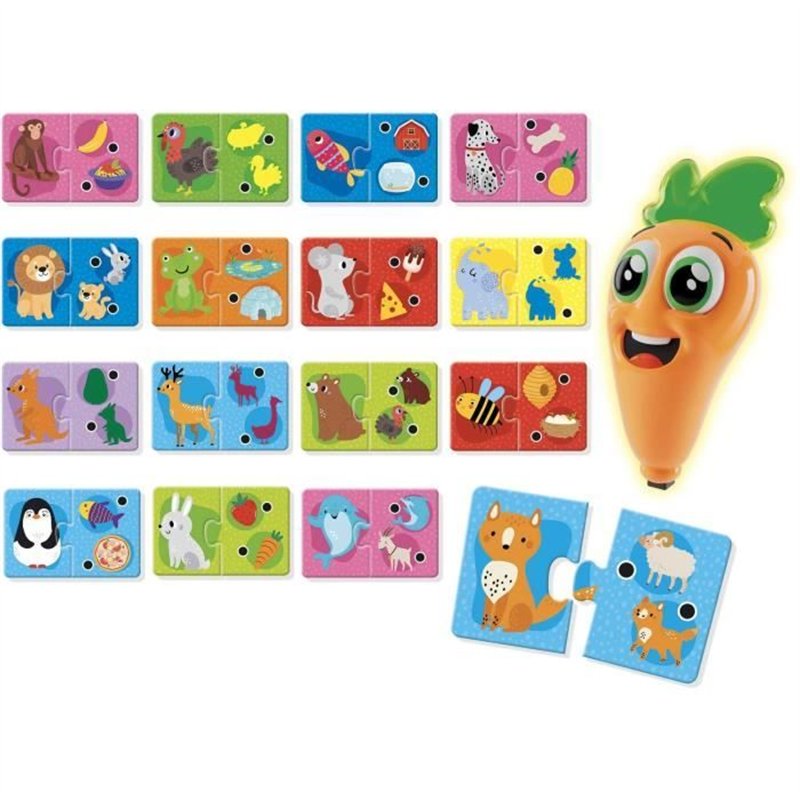 Image secondaire de Stylo parlant - CAROTINA BABY - Apprentissage des animaux, Stylo interactif