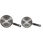 Set de 2 casseroles - LIVOO - MEP154N - Antiadhésif sans PFOA ni PFOS - Manche silicone - Tous feux dont induction