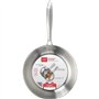Brigade - Poele en acier inoxydable 24 cm - LIVOO - MEP158 - Acier inoxydable Triply - Tous feux dont induction - Made in France