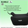 Siege auto réhausseur - NANIA - Bubble - Groupe 3 - 126-150 cm - I-Size - Ceinturé - Noir