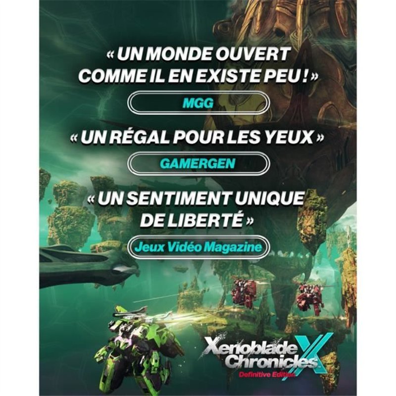Image secondaire de Xenoblade Chronicles X: Definitive Edition Jeu Nintendo Switch