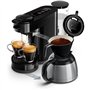 Machine a café dosette - PHILIPS - SENSEO SWITCH HD6592/65 - Noir intense