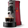 Machine a café dosettes SENSEO - PHILIPS - CSA240/91 - Select Eco - 1450 W - Rouge intense