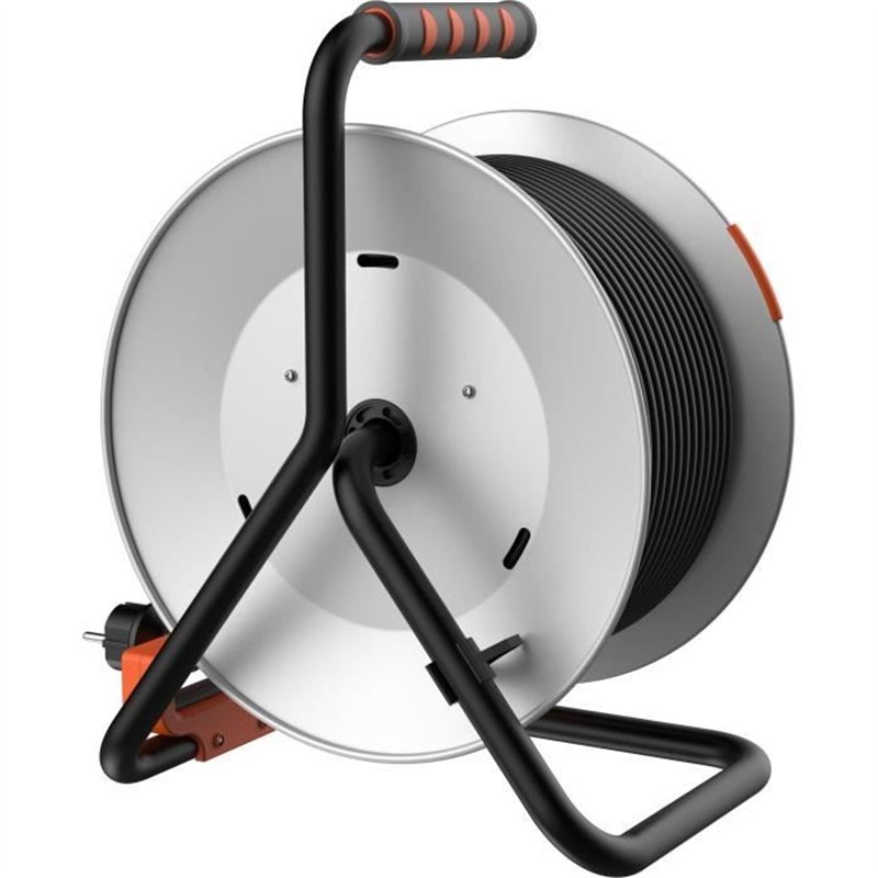 Image secondaire de Enrouleur - QUARX - Chantier - 40m, H05VV-F 3G1,5mm², tambour métallique