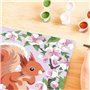 CreArt Kids 18x24cm Écureuil au printemps, Kit de peinture par numéros Numéro d'Art, Des 9 ans, 25837, Ravensburger