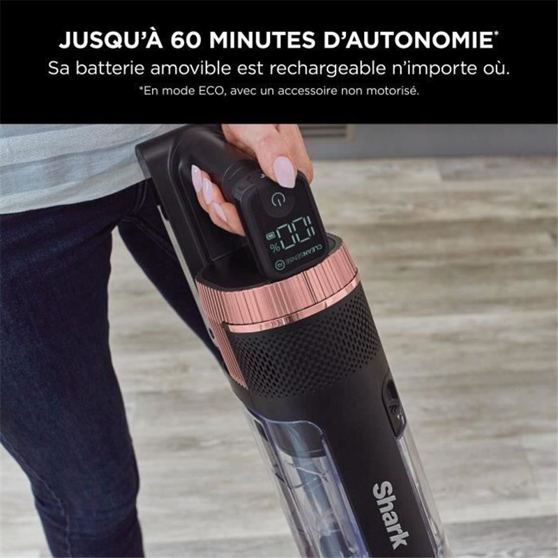 Image secondaire de SHARK Stratos IZ400EU - Aspirateur Balai sans fil - Technologie DuoClean + PowerFins Plus - Eclairage LED