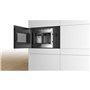 Micro-ondes simple encastrable -BOSCH SER4 - BFL523MB1F - Noir - 7 programmes auto - 38,2 x 59,4 x 31,7 cm
