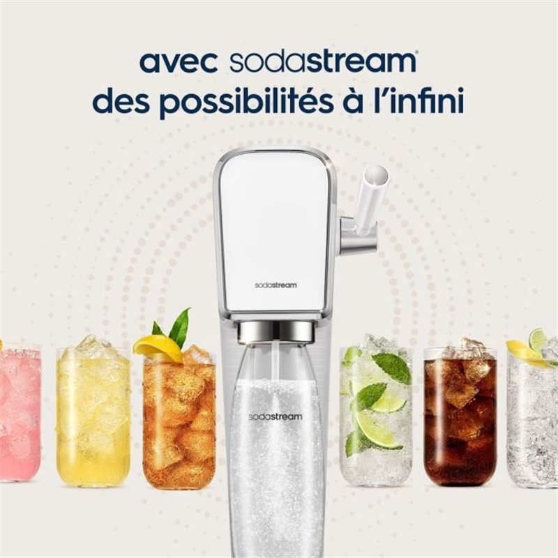 Image secondaire de Concentrés SODASTREAM - Lot de 6 concentrés Citron sans sucres - Jusqu'a 54L de boissons - 440 ml