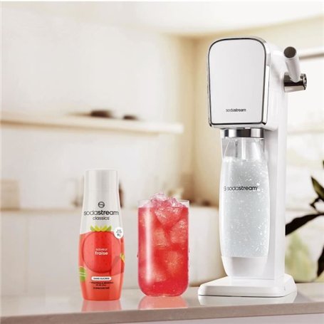 Concentrés SODASTREAM - Lot de 6 concentrés Fraise sans sucres - Jusqu'a 54L de boissons - 440 ml