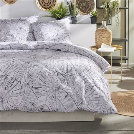 Parure de couette - TODAY - Sunshine 17.23 - 220x240cm - 2 personnes - Imprimée - Coton 57 fils