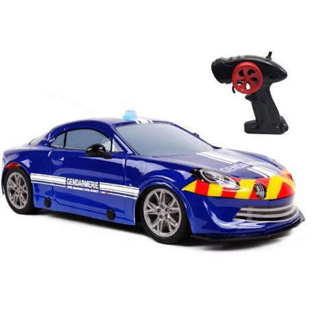 Voiture télécommandée - TURBO CHALLENGE - Alpine A110 Gendarmerie - Des 8 ans